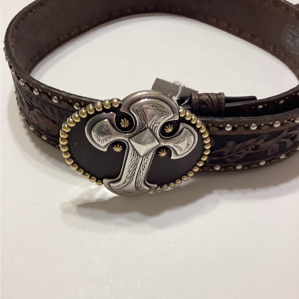 Brighton NWT Women’s Western Leather Belt Size 30’